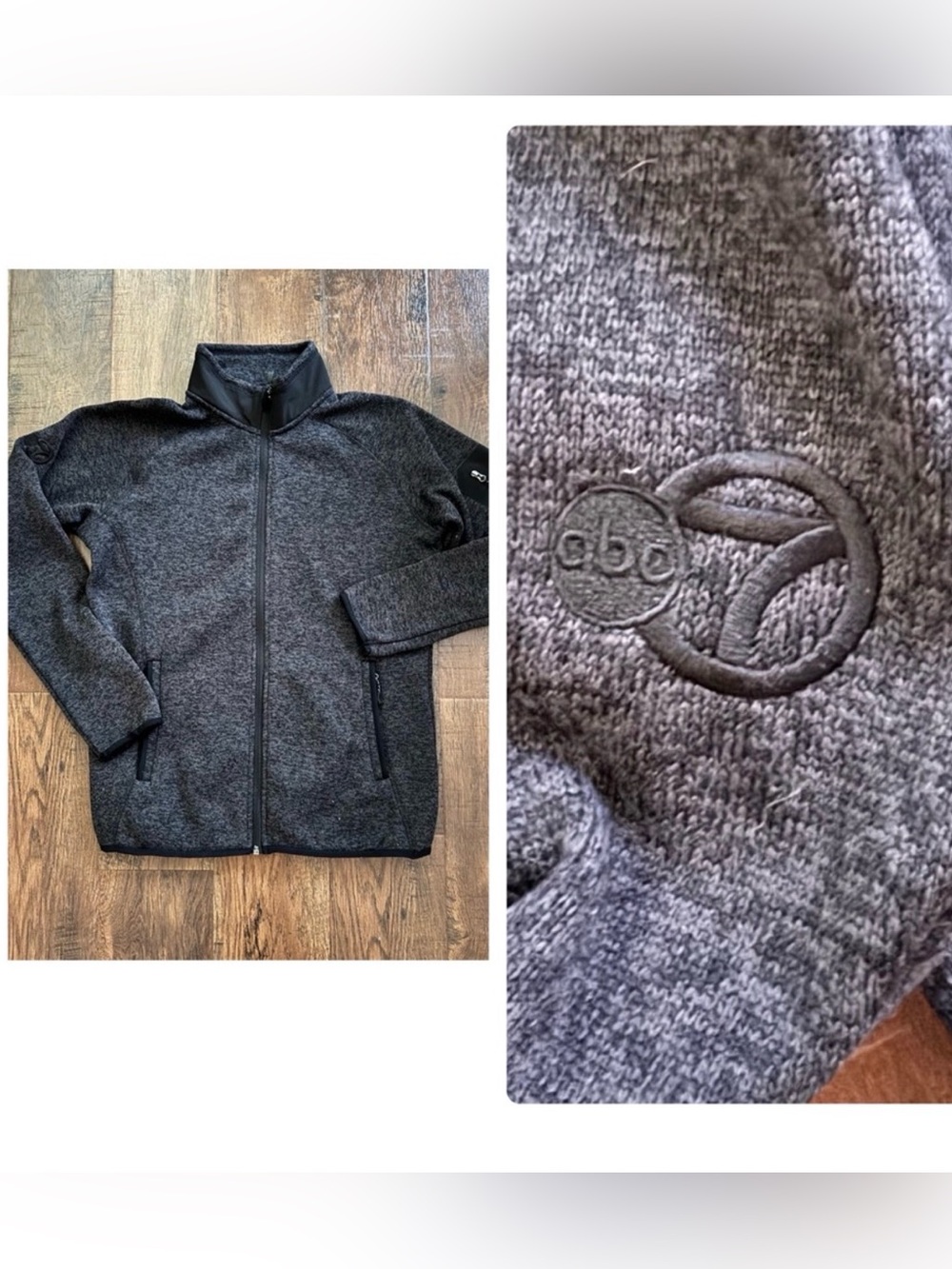 FOSSA Apparel zipper unisex sweatshirt, ABC CHANNEL 7, swag, size M
